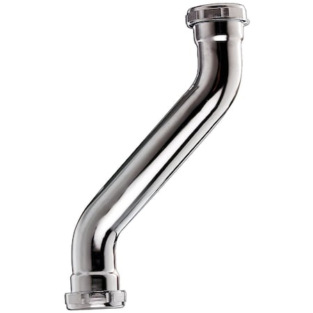 All-Source 1-1/4 In. x 1-1/4 In. Polished Chrome 22GaugeDouble Offset 1037K